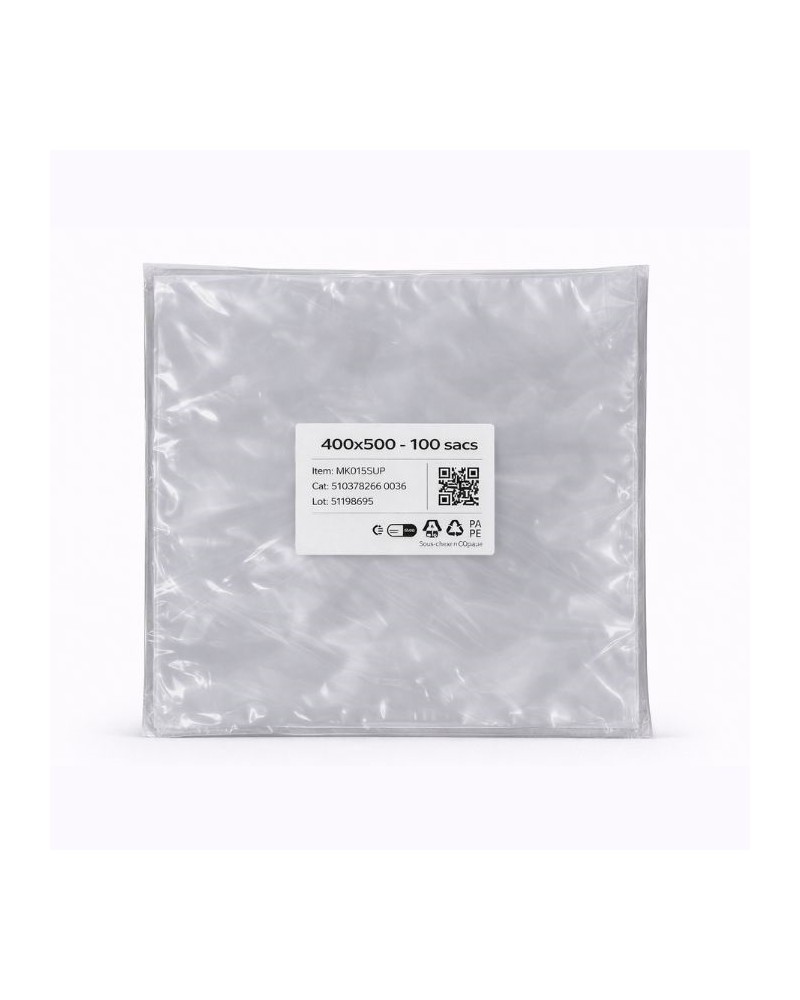 Sac sous vide lisse 400x500