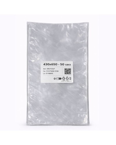 Sac sous vide lisse 430x650