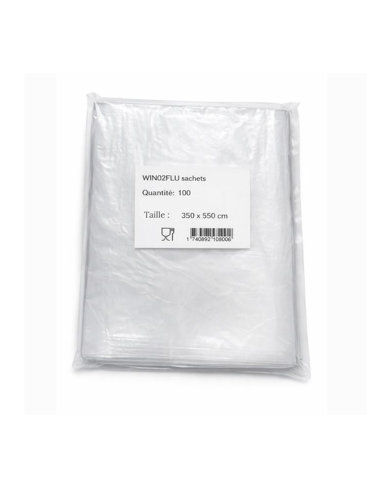 Sac sous vide pour cuisson rétractable 350x550