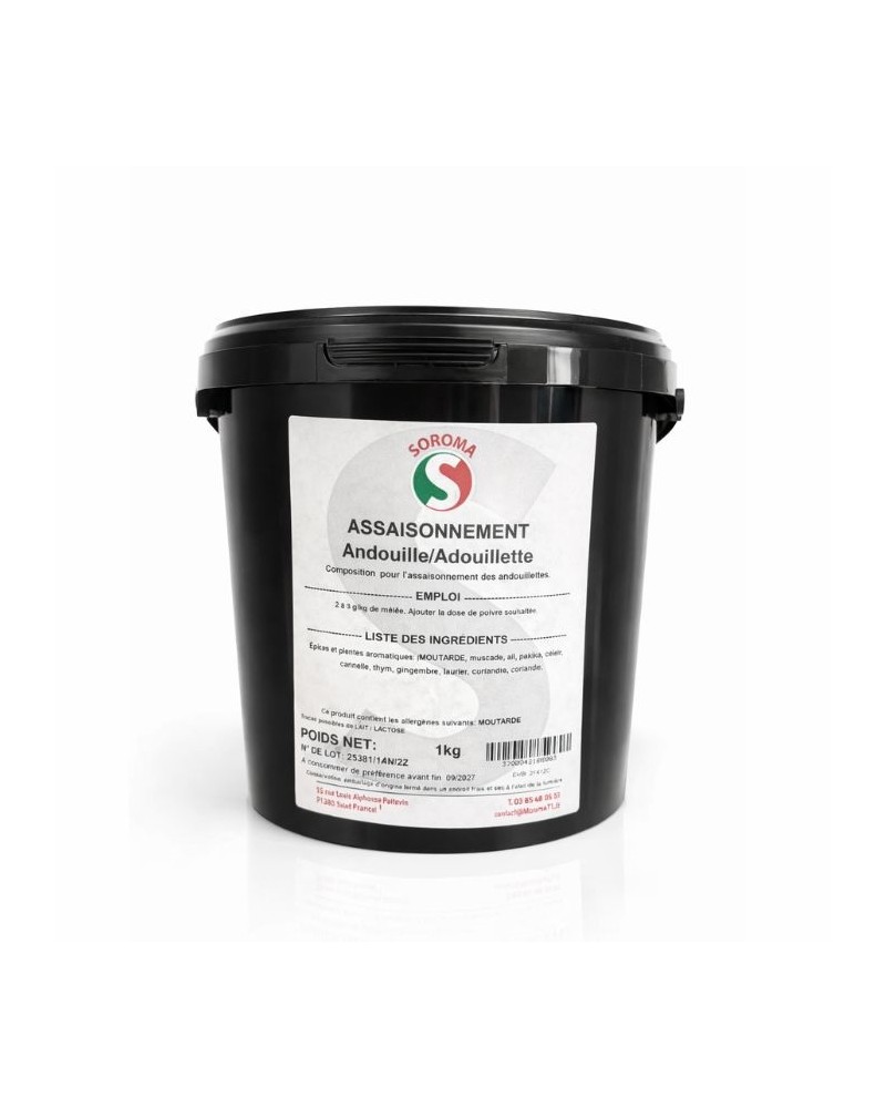Assaisonnement complet pour andouillette seau de 1 kg