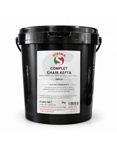 Epices complète pour chair à kefta 2 kg