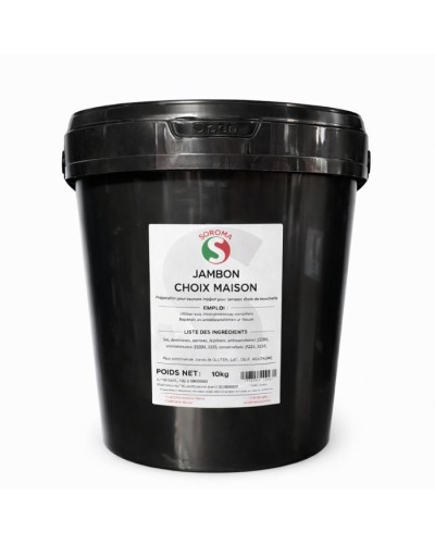 Mélange pour saumure pour jambon choix maison en seau de 10 kg