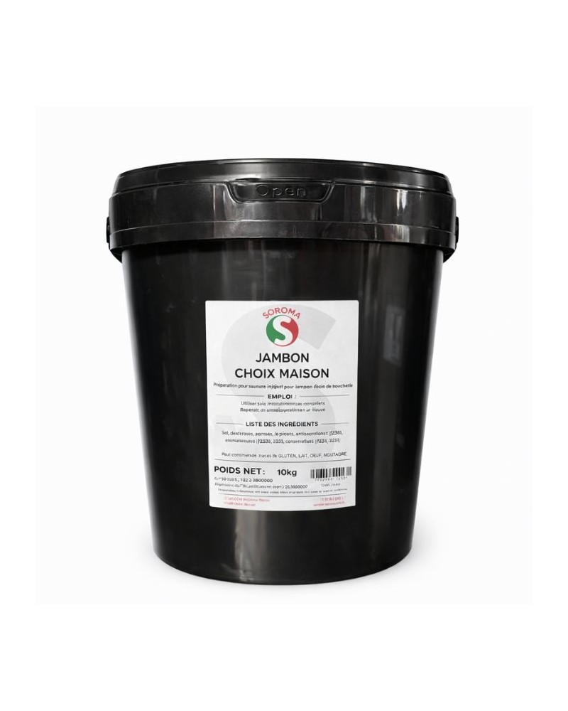 Mélange pour saumure pour jambon choix maison en seau de 10 kg