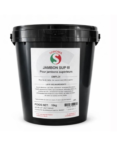 Préparation pour saumure pour jambon supérieur seau de 10 kg