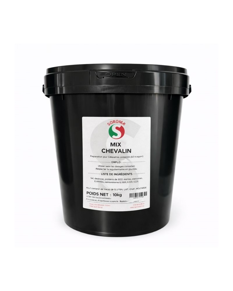 Mix chevalin pour charcuterie chevaline seau de 10 kg