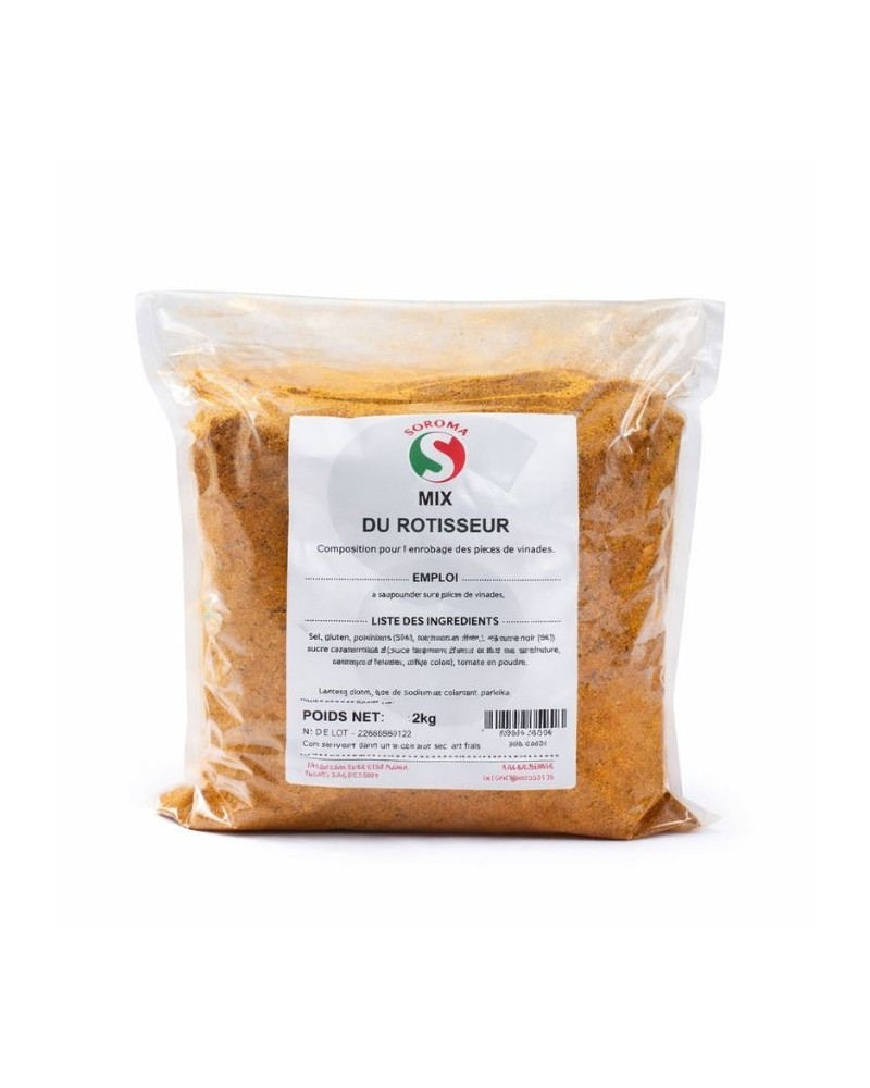 Mix d'épices pour viandes rôties sachet de 2 kg