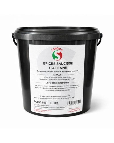 Epices pour saucisse à l'Italienne 3 kg