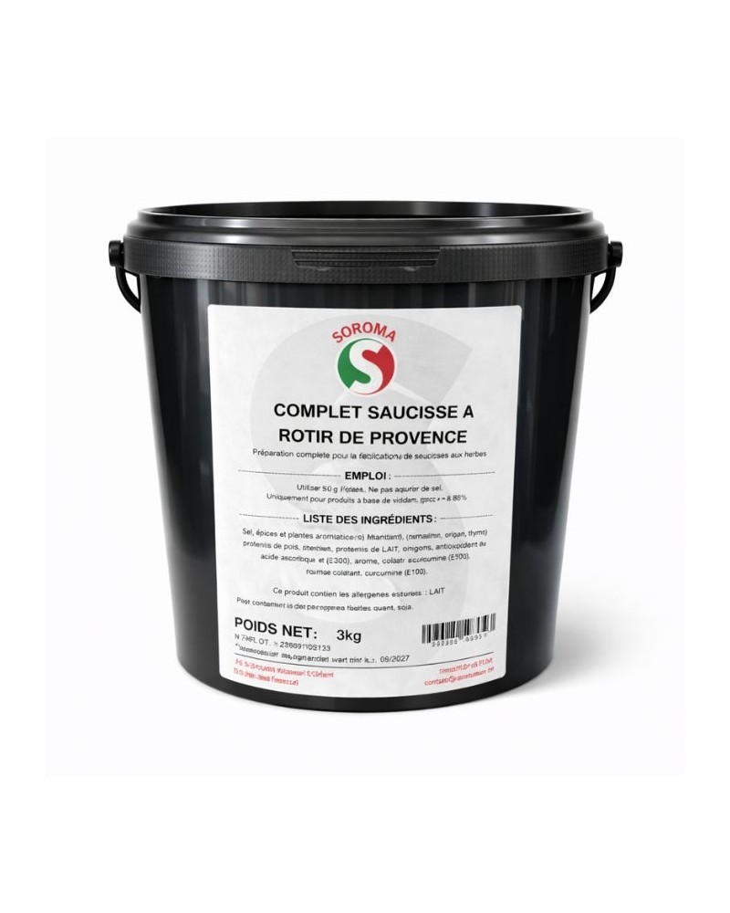 Epices pour saucisse à rôtir de Provence 3 kg