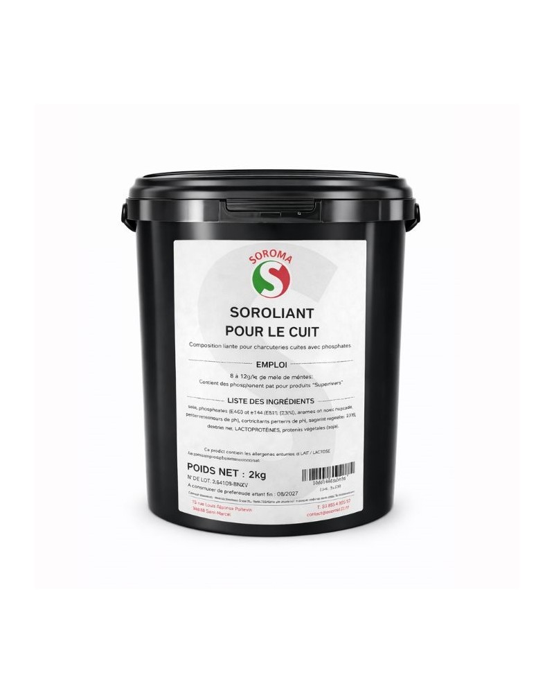 Composition liante pour la charcuterie cuite