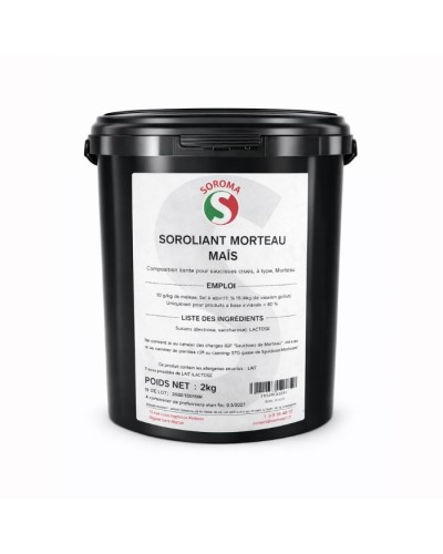 Soroliant saucisse de Morteau sans gluten au mais 2 kg