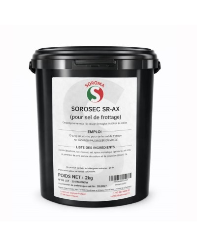Préparation Sorosec pour sel de frottage 2 kg