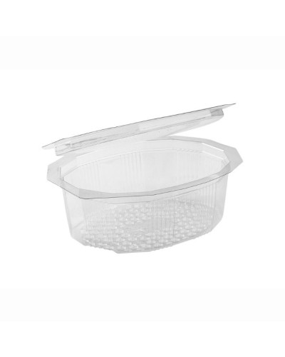 Barquette refermable cristal pour produits froids 500 g
