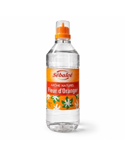 Bouteille d'arôme de fleur d'oranger 1 litre