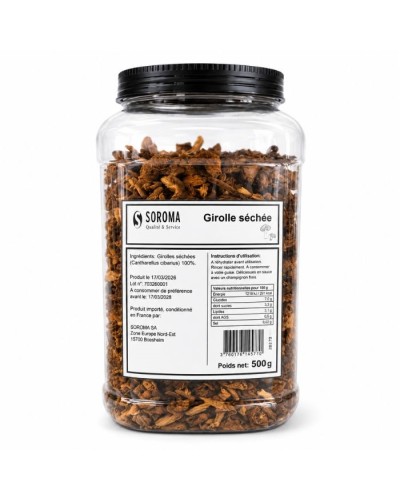 Girolles séchées 500g