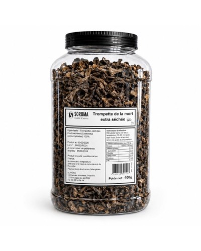 Trompettes de la mort séchées 400g