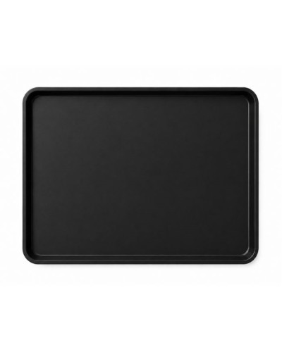 Plateau alimentaire noir pour étale 40 x 60 cm