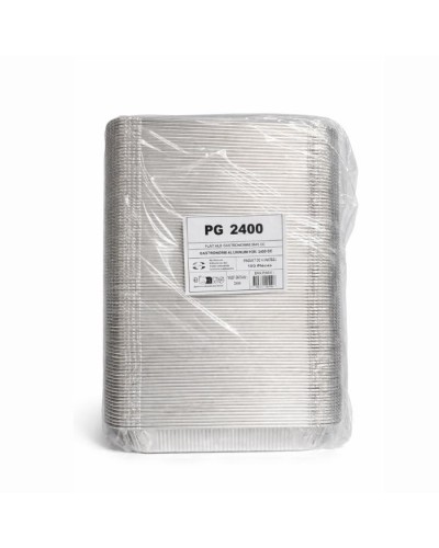 Plat en aluminium pour présentation 2625 ml 100 pcs