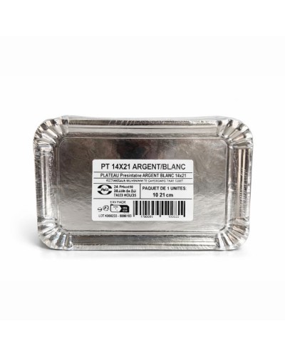 Plat traiteur 14 x 21 cm - 50 pcs