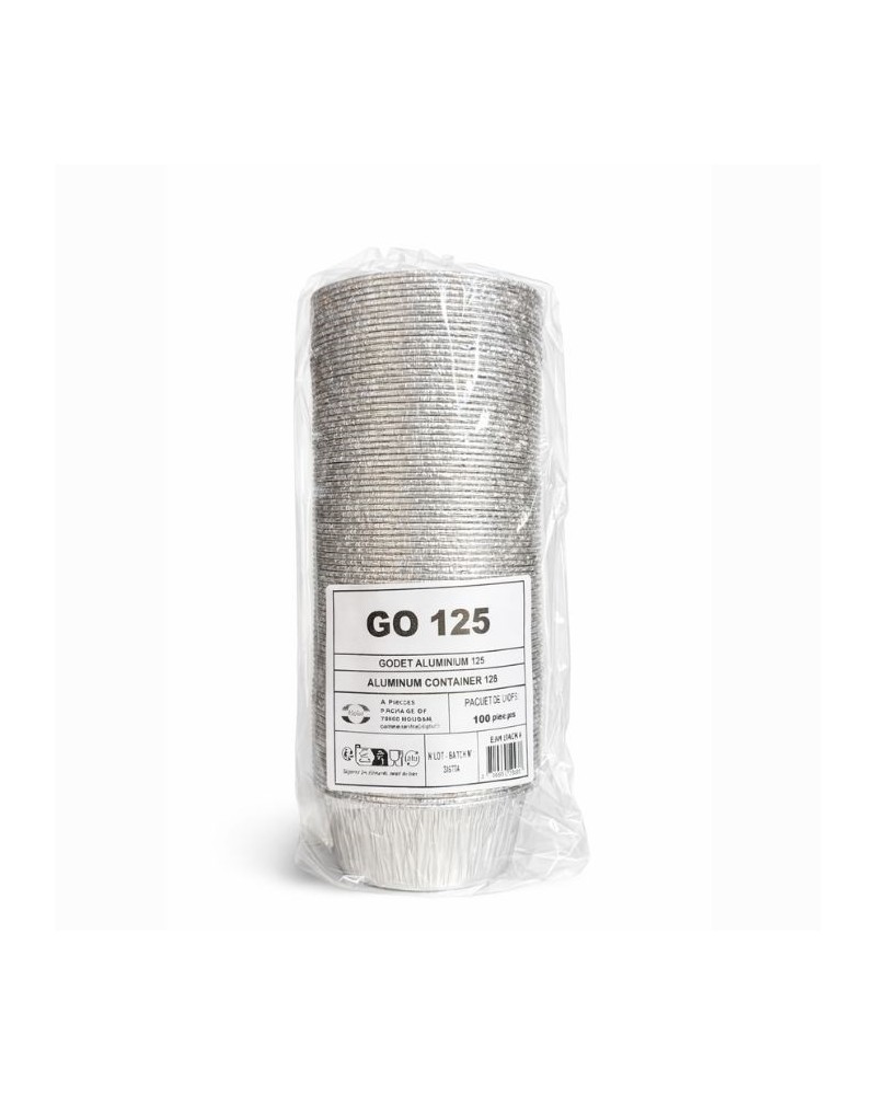Timbale alu 105 ml - 125 pcs