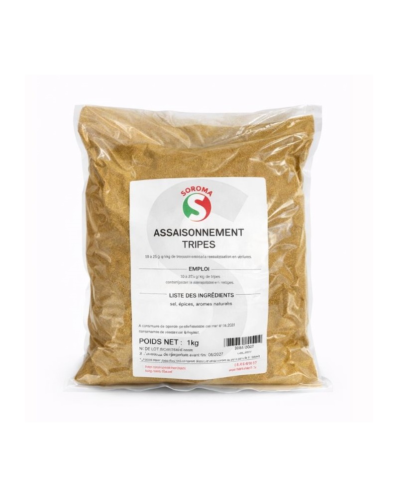 Sachet de mélange d'épices pour tripes 1 kg
