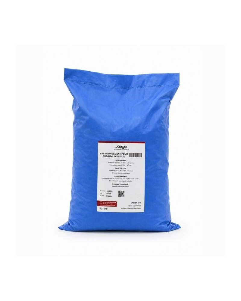 Mix pour chorizo prestige sachet de 5 kg