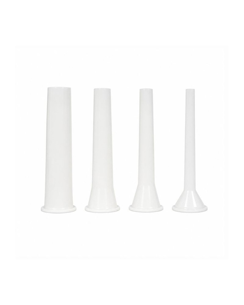 Lot de 4 canules plastique : 10. 20. 30 et 40 MM