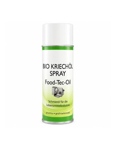 Huile bio fluide en spray agréée alimentaire en bombe de 400 ml