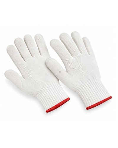Gant en coton avec manchette en taille unique