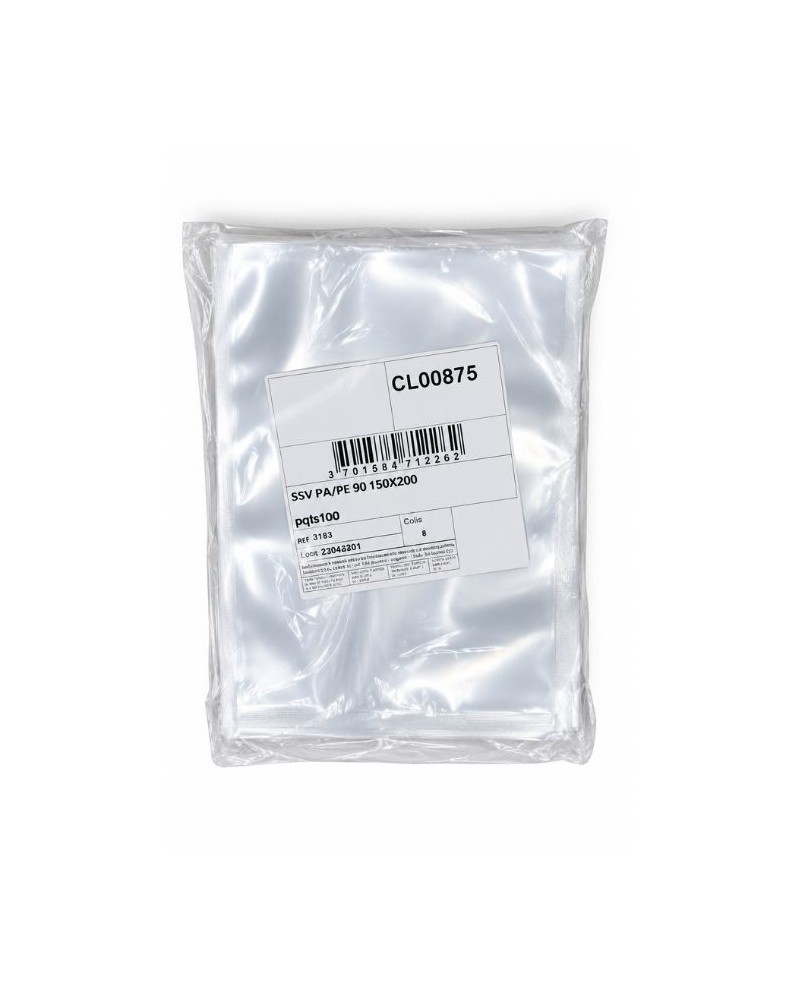 Sac sous vide 3 soudures 150x200