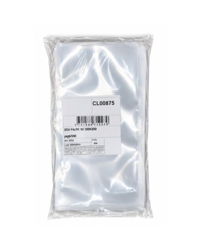 Sac sous vide 150x250 3 soudures 100 sacs