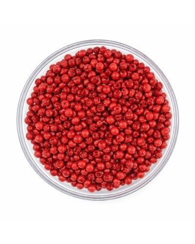 Baies roses déshydratées