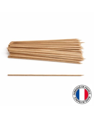 Brochettes en bois 30 cm