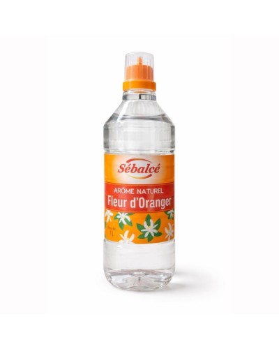 bouteille arôme de fleur d'oranger 1 litre