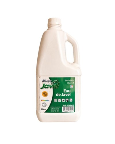eau de javel 2.6% bidon de 2 litres
