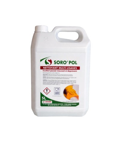 liquide vaisselle soro'pol bidon de 5 litres