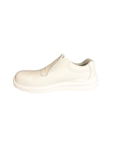 Chaussure de sécurité blanche anti dérapent