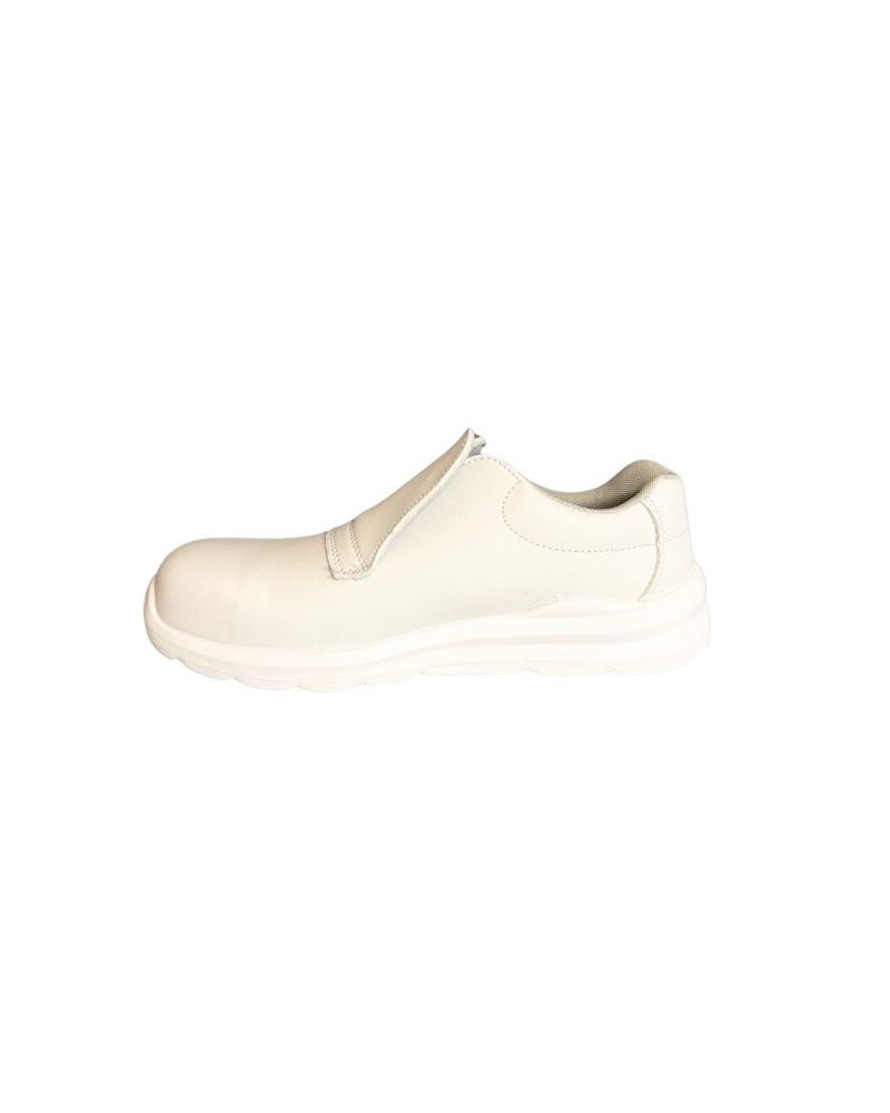 Chaussure de sécurité blanche anti dérapent