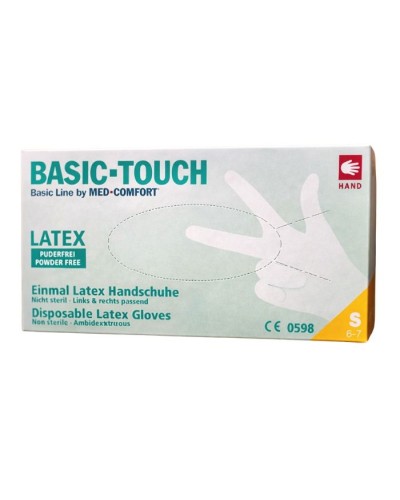gant en latex non poudré taille S