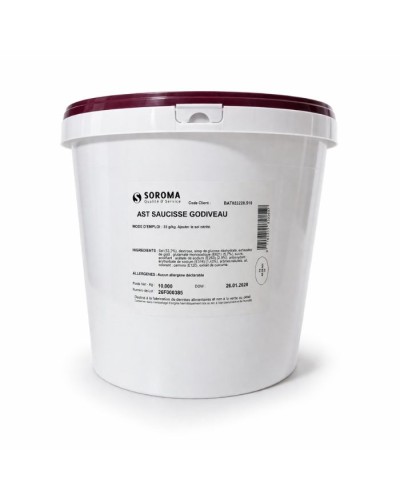 Assaisonnement saucisse godiveau 10kg