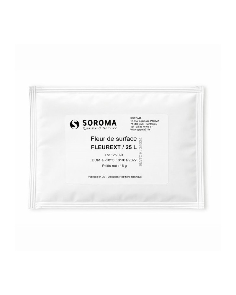 Ferment fleur de surface 15g fleur extérieur pour saucisson