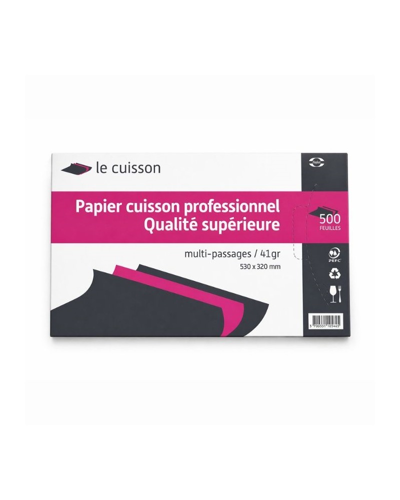 Feuille de papier cuisson 520x320 - 500 pcs