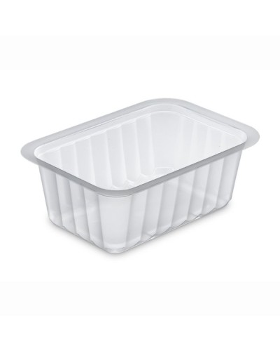 Barquette en plastique scellable 375g