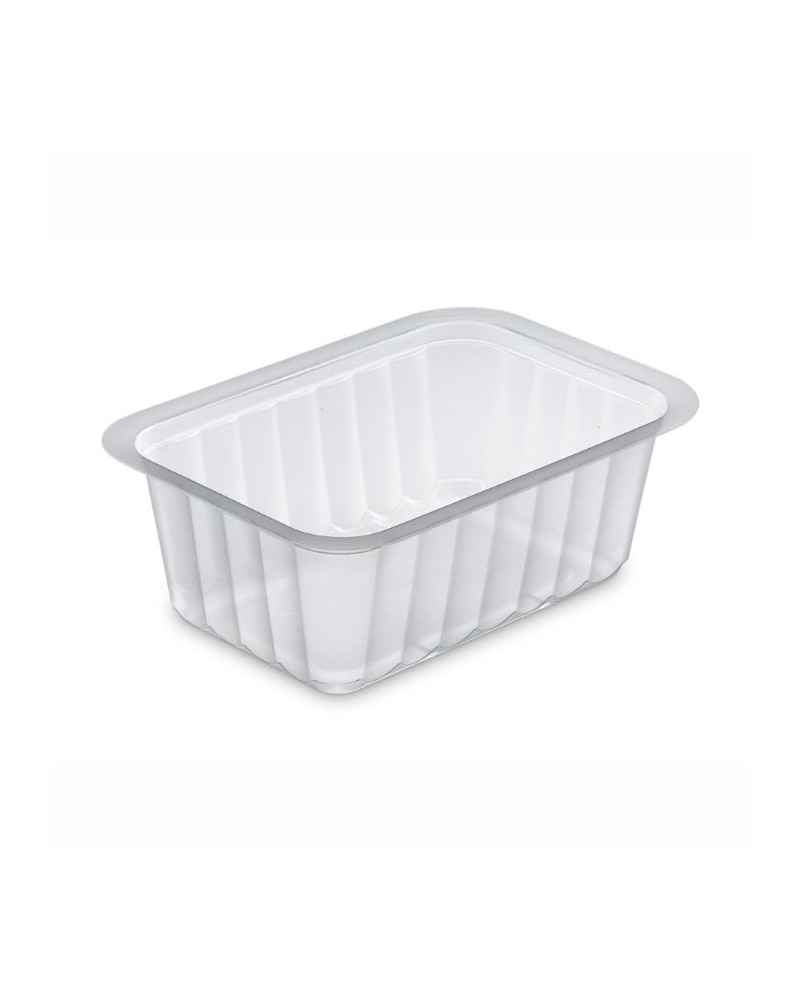 Barquette en plastique scellable 375g
