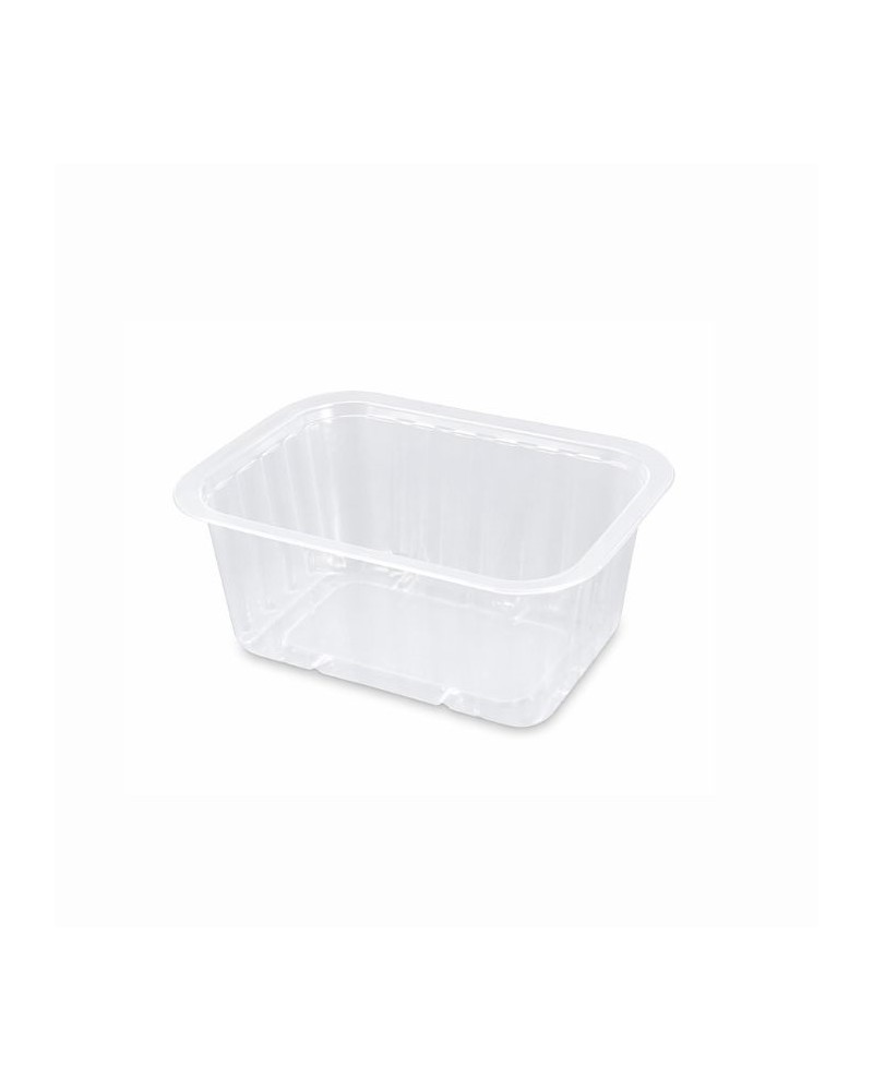 Barquette en plastique scellable 500g