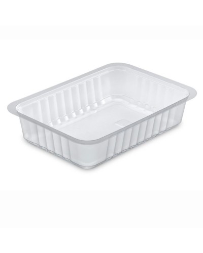 Barquette en plastique scellable 750g