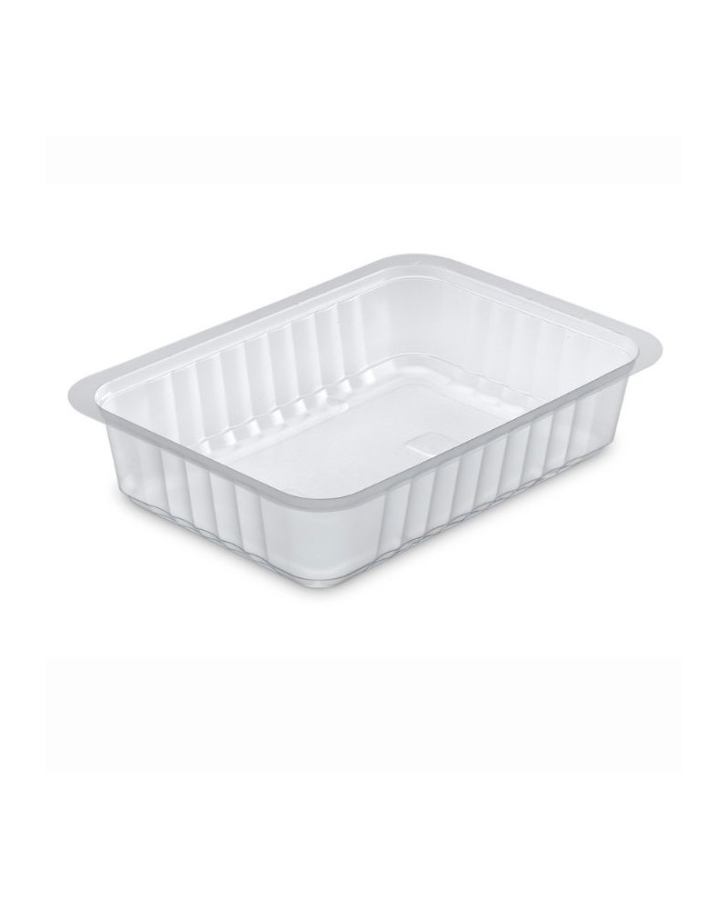 Barquette en plastique scellable 750g
