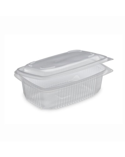 Barquette en plastique refermable 800g