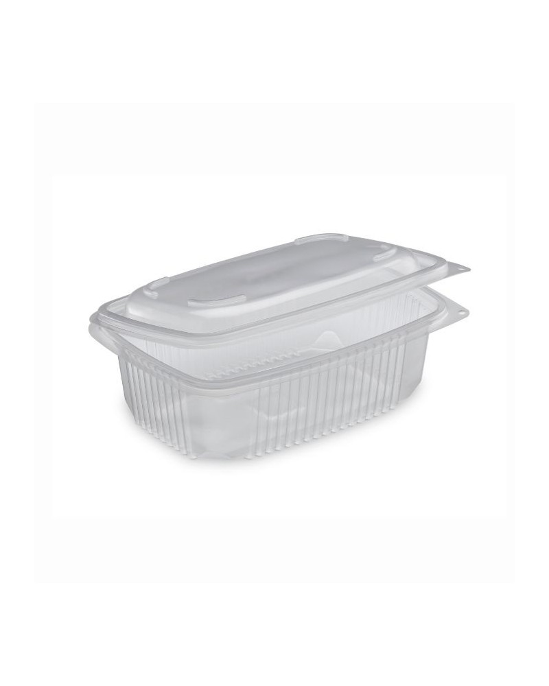 Barquette en plastique refermable 800g