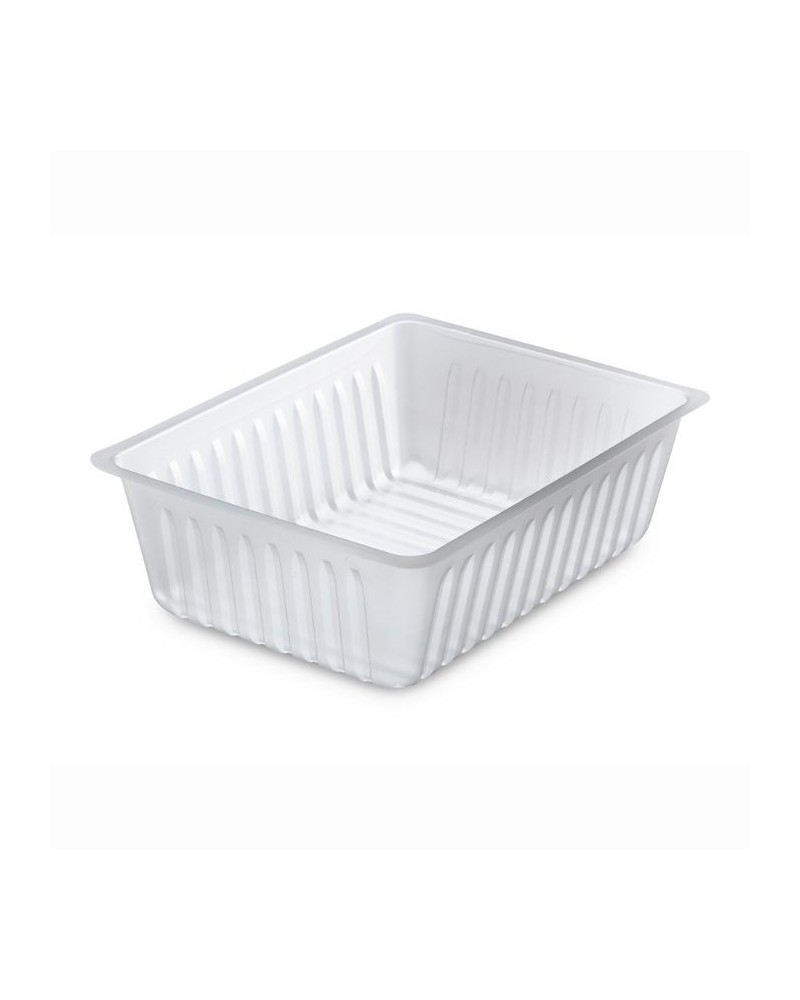Caissette en plastique frite 1.5 kg
