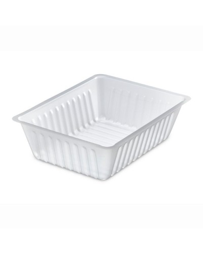 Barquette en plastique pour frite 1 kg